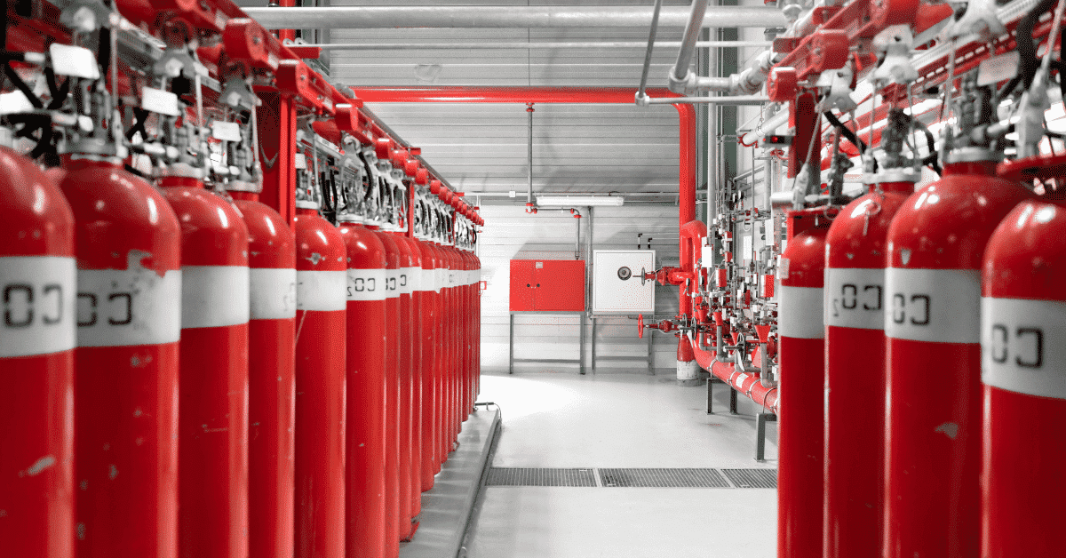 Marine Fixed HP CO2 Fire Suppression System