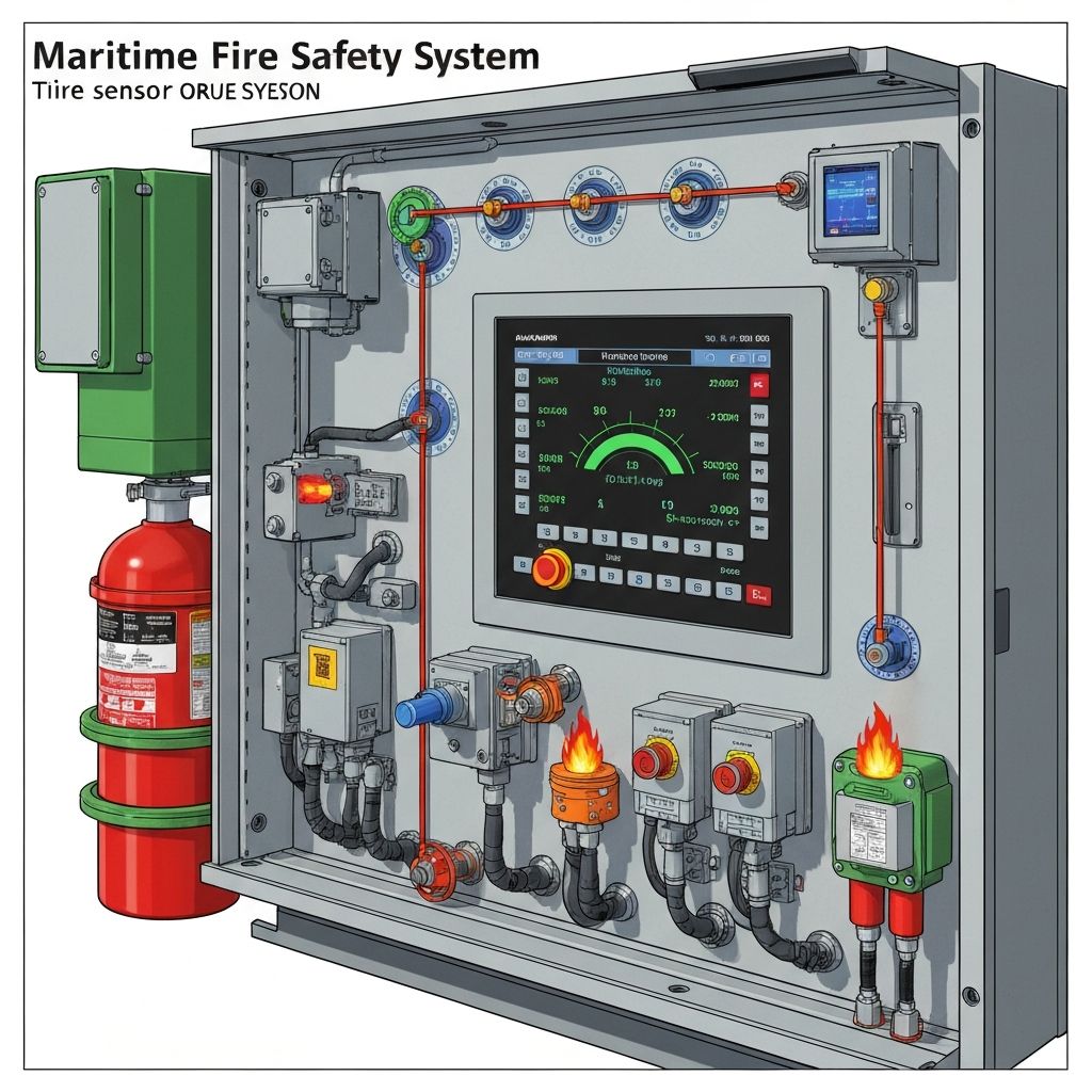 CO2 Release Control Cabinet, Nozzles & Panels